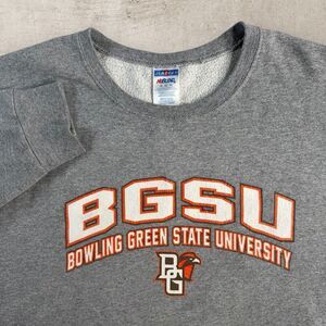 Vintage Bowling Green State University Sweatshirt Mens XL Spell Out Crewneck Y2K